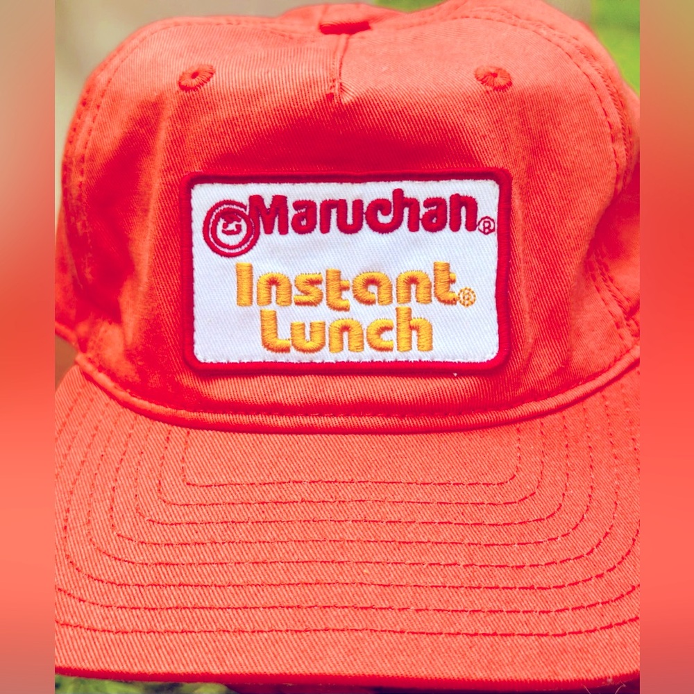 Marachun Instant Lunch Adjustable Snapback Hat NWOT